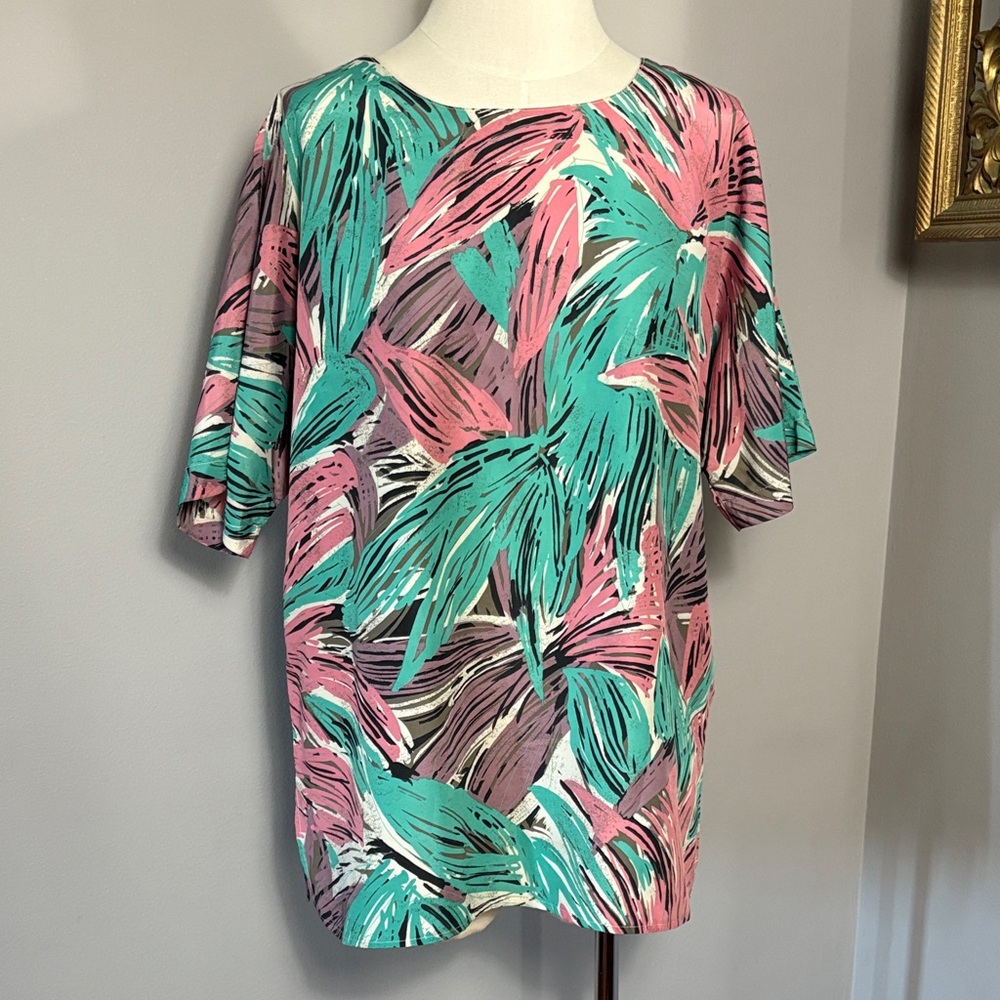 Campus Casuals of California VINTAGE Large Blouse Shirt 80s